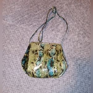 Vintage Panther Snakeskin Crossbody
